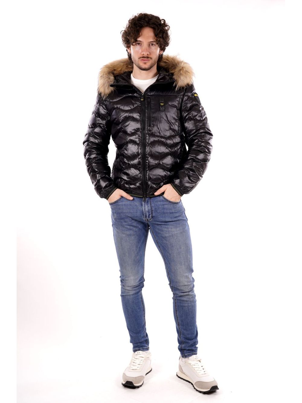 Giubbotto Blauer WAVEFUR Uomo - Nero