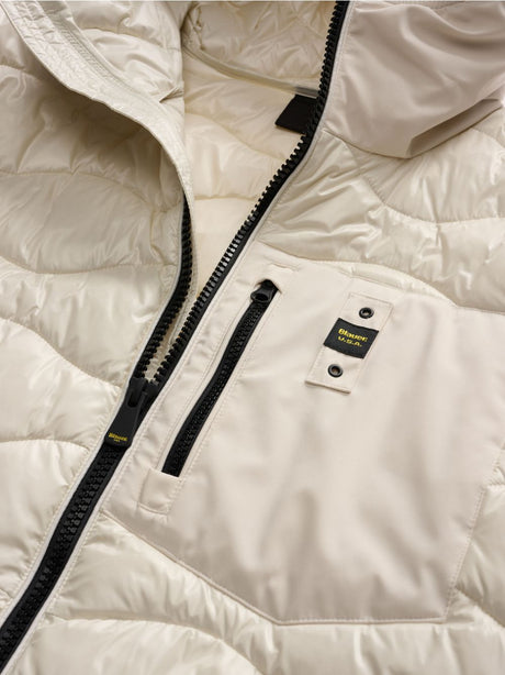 Giubbotto Blauer Albert Uomo - Bianco