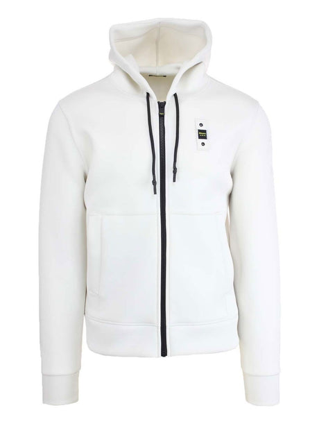 Felpa Blauer COLBY Uomo - Bianco