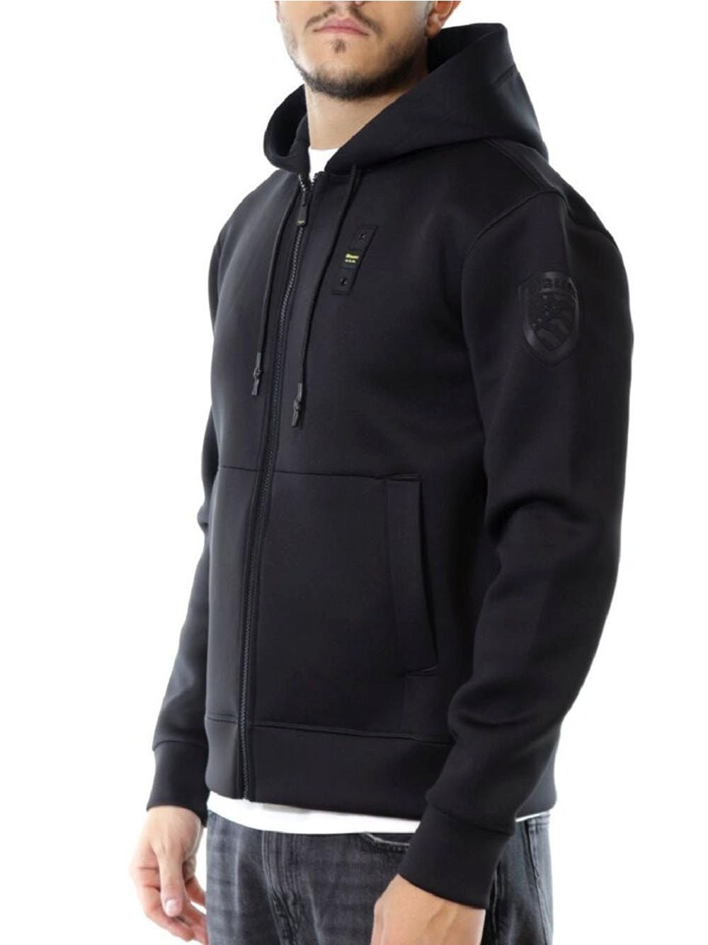 Felpa Blauer COLBY Uomo - Nero