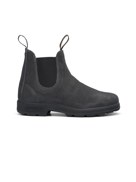 Stivaletti Blundstone 1910 Steel Grey Waxed Suede Uomo - Grigio