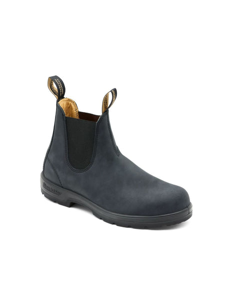 Stivaletti Blundstone 587 Rustic Black Leather Unisex - Nero