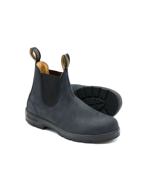 Stivaletti Blundstone 587 Rustic Black Leather Unisex - Nero