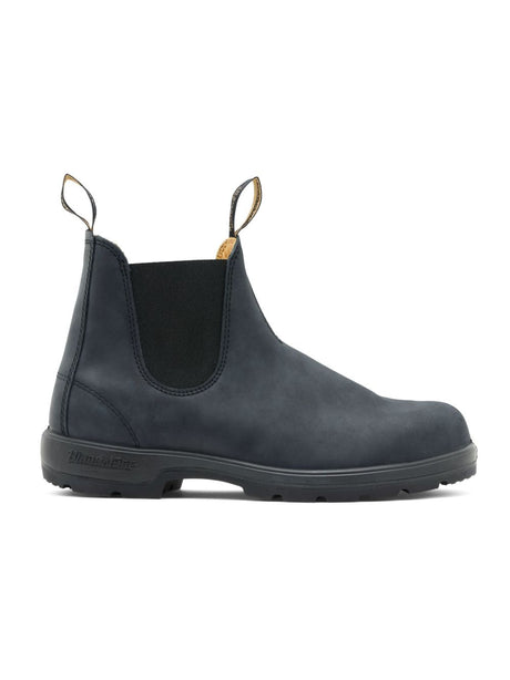 Stivaletti Blundstone 587 Rustic Black Leather Unisex - Nero