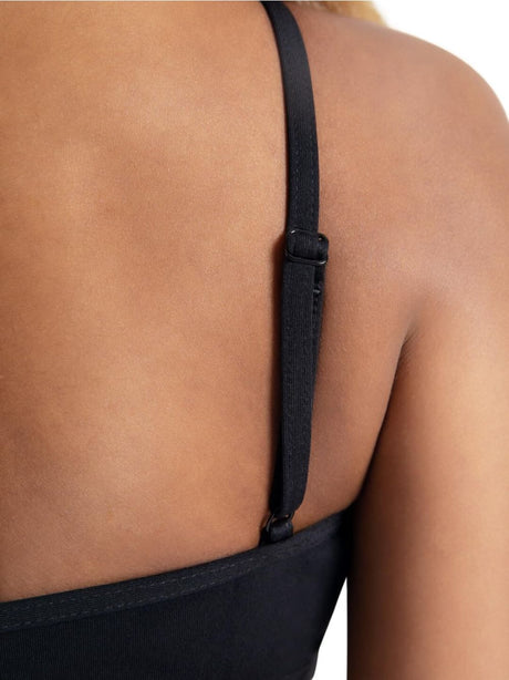 Top Sportivo Capezio piroutte leather Donna - Nero