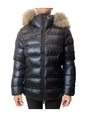 Piumino Ciesse Piumini RANGI REAL FUR Donna - Nero