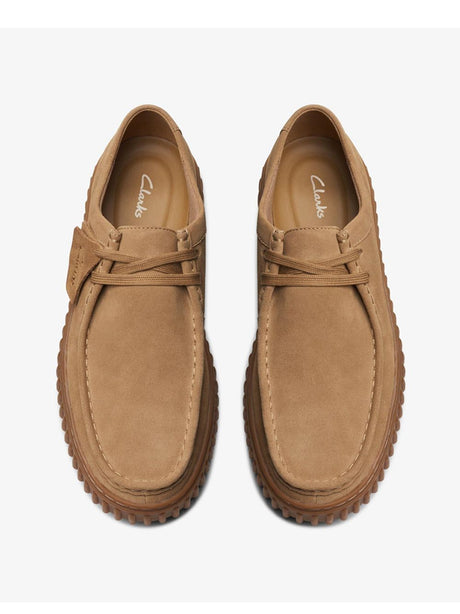 Scarpe Clarks torhill lo Uomo - Beige