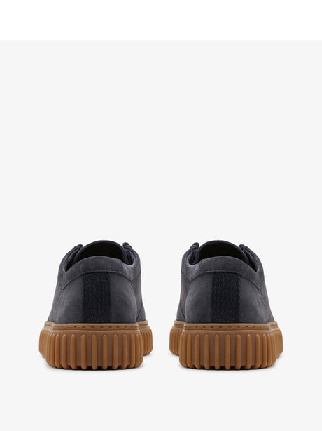 Scarpe Clarks torhill lo Uomo - Navy