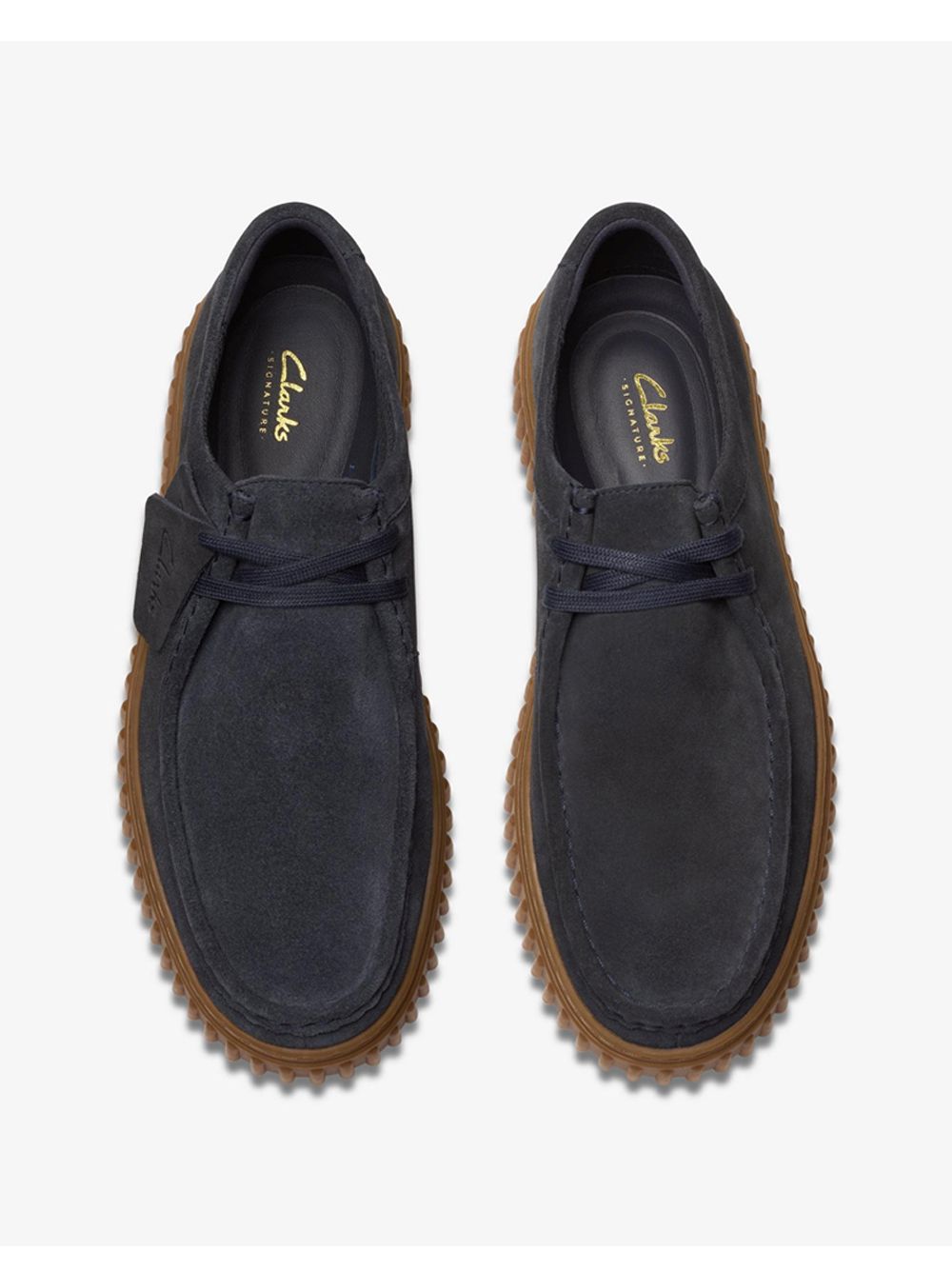 Scarpe Clarks torhill lo Uomo - Navy