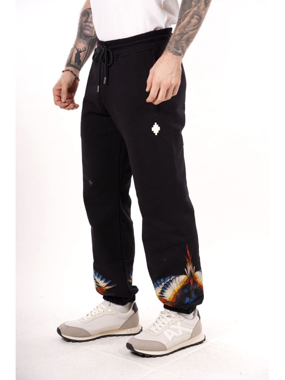 Pantalone Felpa COUNTY OF MILAN Uomo - Nero