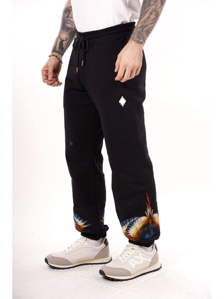 Pantalone Felpa COUNTY OF MILAN Uomo - Nero