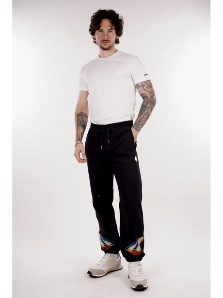 Pantalone Felpa COUNTY OF MILAN Uomo - Nero
