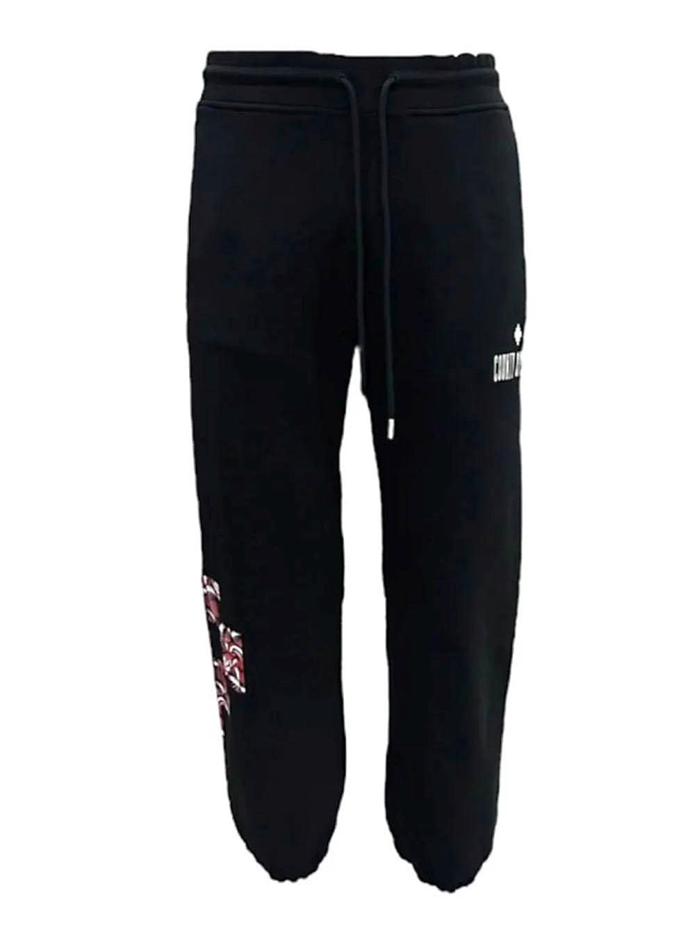 Pantalone Felpa COUNTY OF MILAN Uomo - Nero