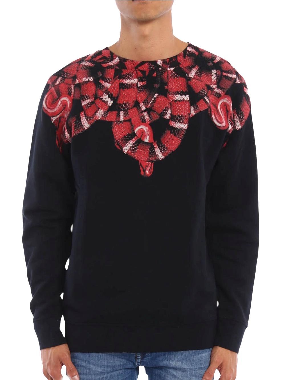 Felpa COUNTY OF MILAN Uomo Nero Angolo dello Sport – Angolo