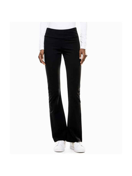 Leggings Ea7 Train Core Bootcut Donna - Nero