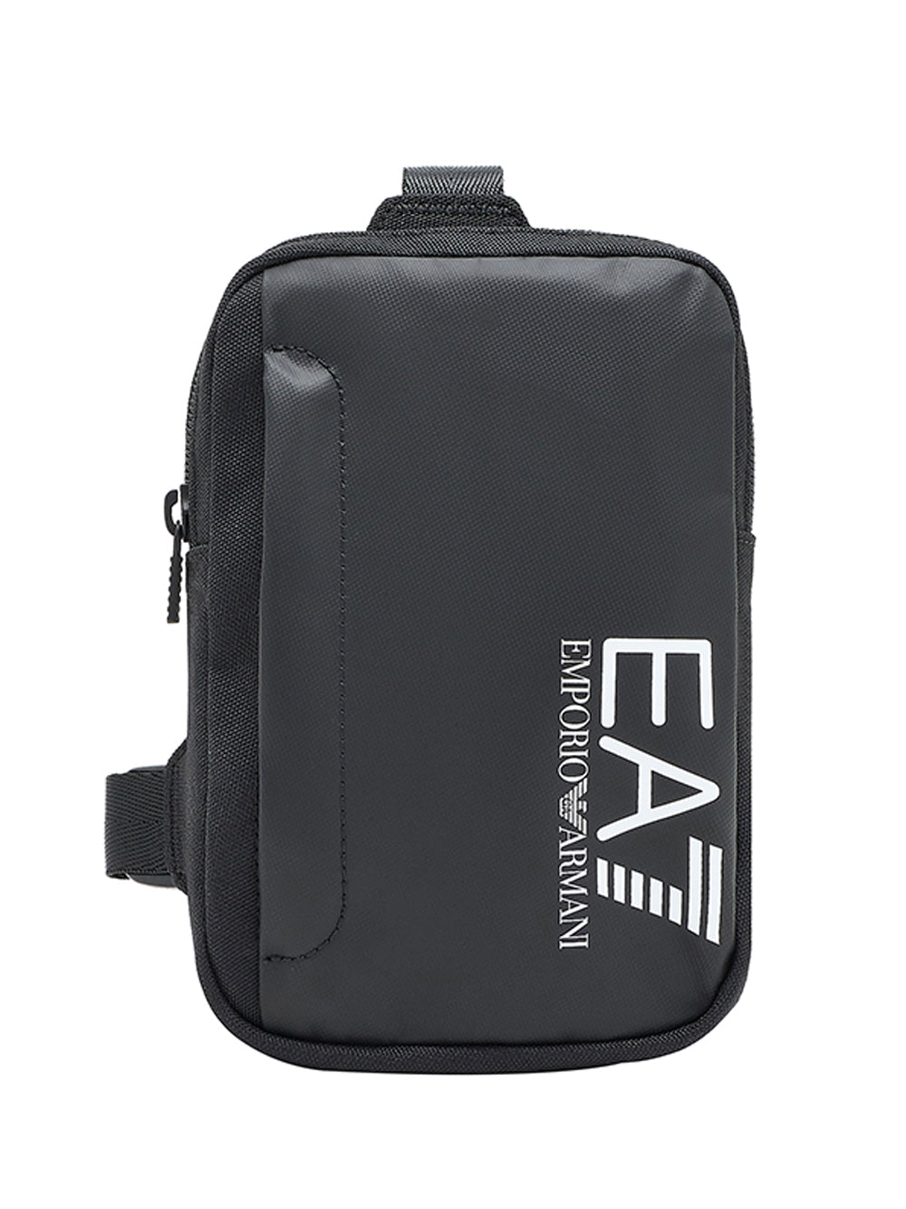 Borsa Ea7 Logo Printed Zip-Up Unisex - Nero