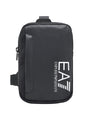Borsa Ea7 Logo Printed Zip-Up Unisex - Nero