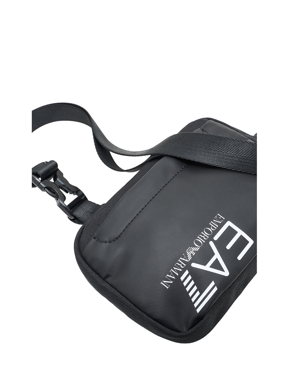 Borsa Ea7 Logo Printed Zip-Up Unisex - Nero