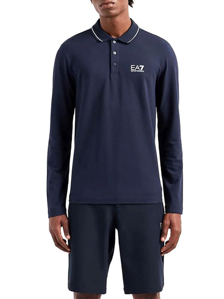 Polo Ea7 Uomo - Blu