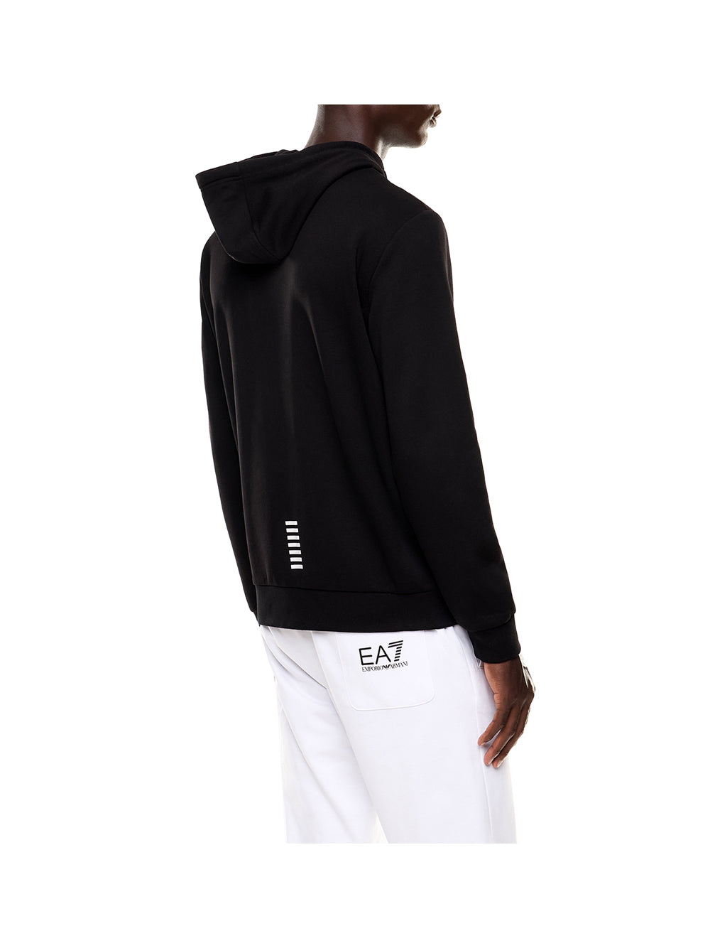 Felpa Ea7 ZIP CAPPUCCIO TRAIN CORE Uomo - Nero