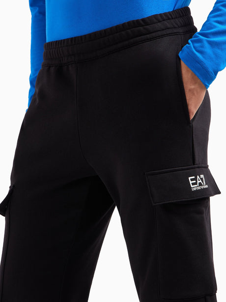 Pantalone Ea7 cargo Core Identity Uomo - Nero