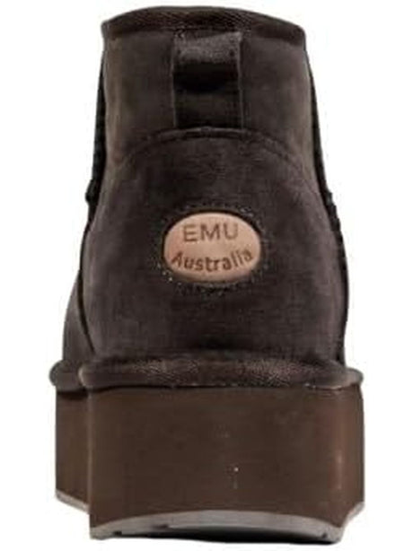 Stivaletti Emu STINGER MICRO FLATFORM 2.0 Donna - Cioccolato