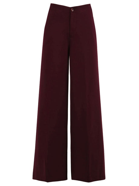Pantalone European Culture Donna - Bordeaux