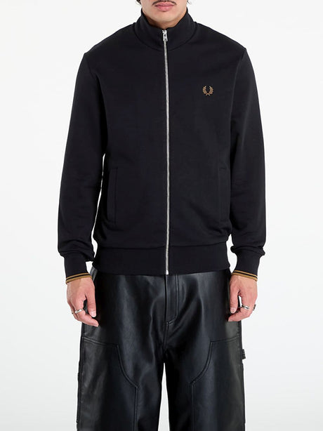 Felpa Fred Perry Uomo - Nero