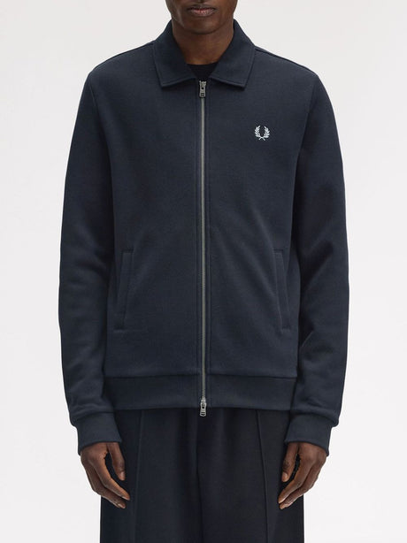 Felpa Fred Perry Uomo - Navy