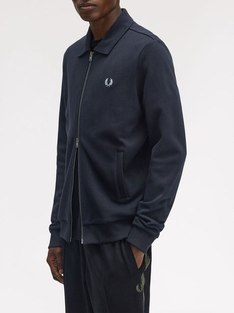 Felpa Fred Perry Uomo - Navy