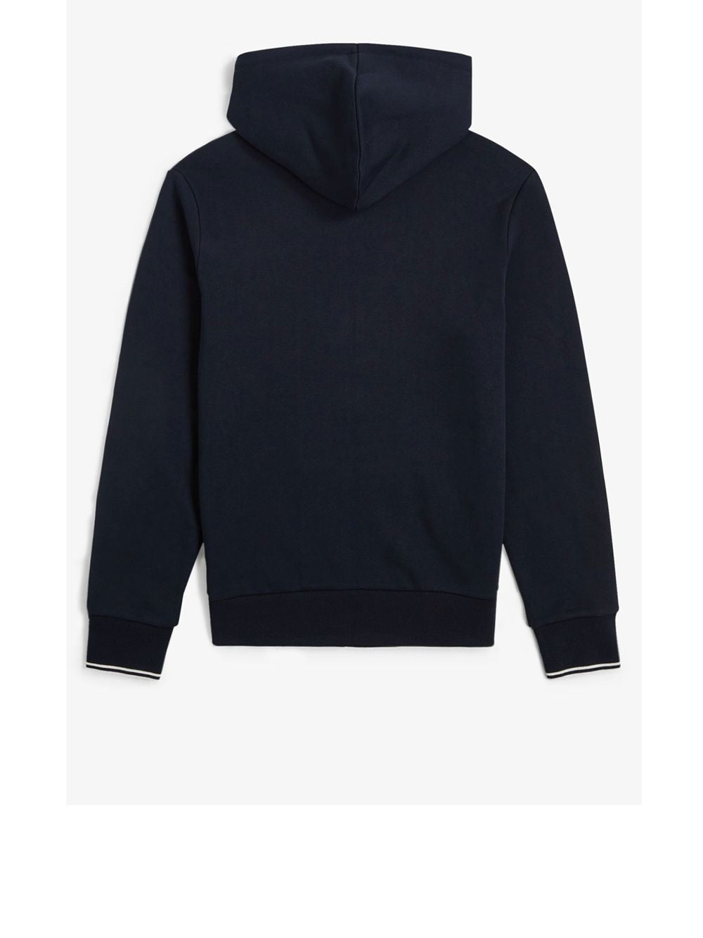 Felpa Fred Perry Hooded Zip Through Uomo - Navy