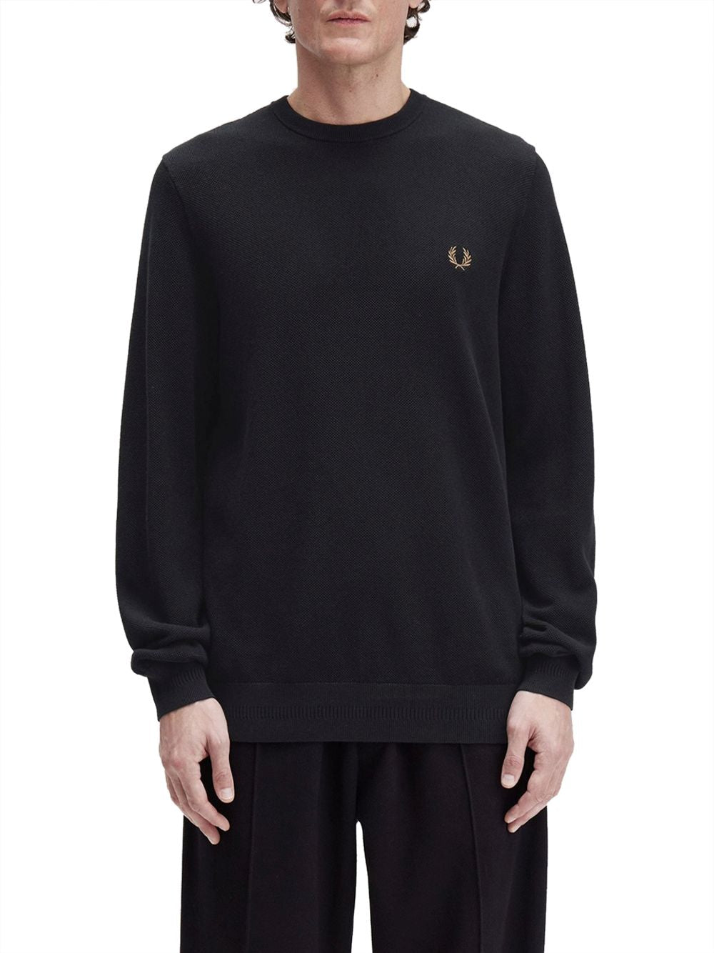 Pullover Fred Perry Uomo - Nero