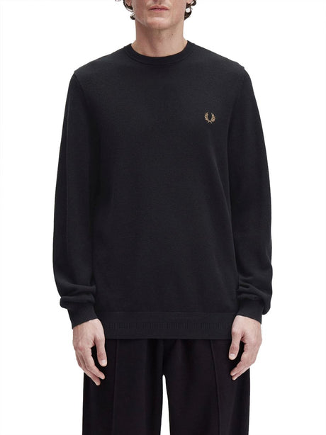 Pullover Fred Perry Uomo - Nero