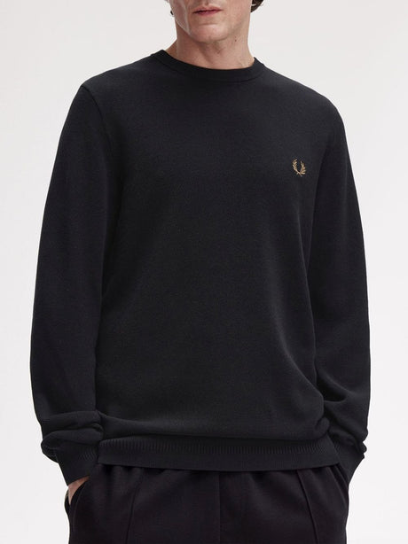 Pullover Fred Perry Uomo - Nero