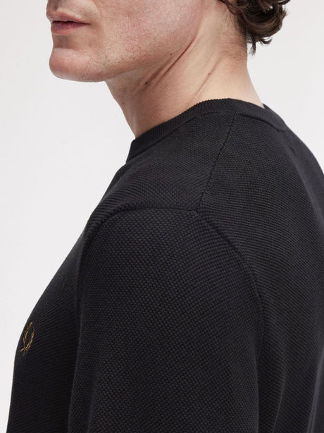 Pullover Fred Perry Uomo - Nero
