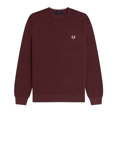 Pullover Fred Perry Uomo - Bordeaux