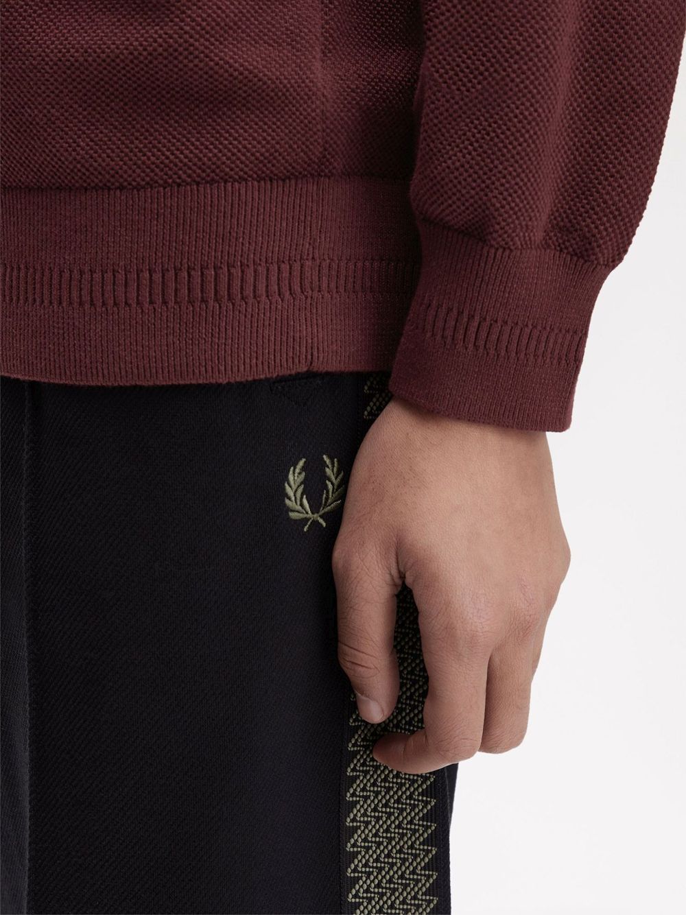 Pullover Fred Perry Uomo - Bordeaux
