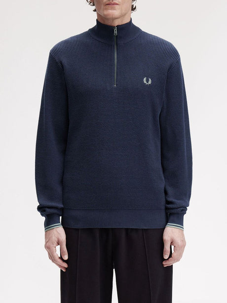 Pullover Fred Perry Uomo - Blu