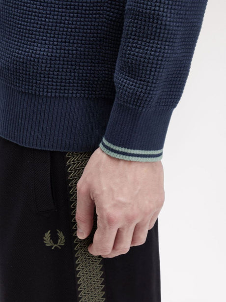 Pullover Fred Perry Uomo - Blu