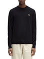 Pullover Fred Perry Classic Crew Neck Jumper Uomo - Nero
