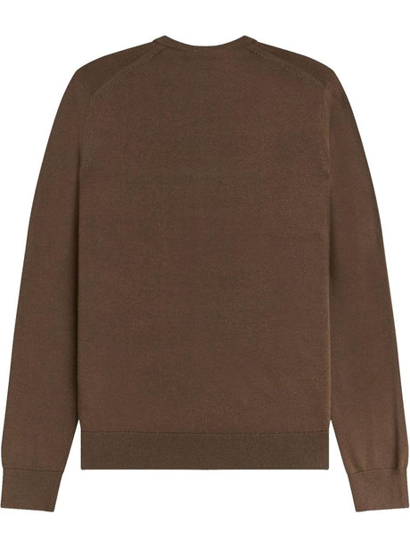 Pullover Fred Perry Uomo - Marrone