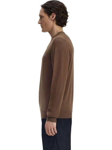 Pullover Fred Perry Uomo - Marrone