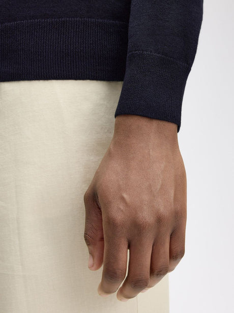 Pullover Fred Perry Classic Crew Neck Uomo - Navy