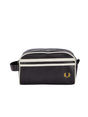 Borsa Pochette Fred Perry Coated Polyester Wash Bag Uomo - Nero