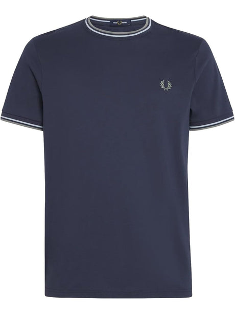 T-shirt Fred Perry Uomo - Blu