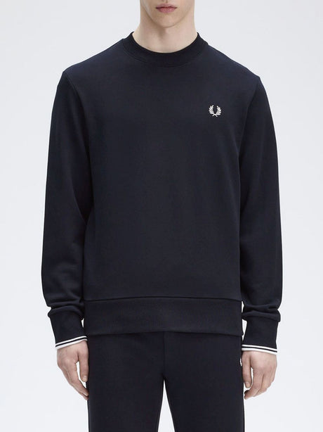 Felpa Fred Perry Uomo - Navy
