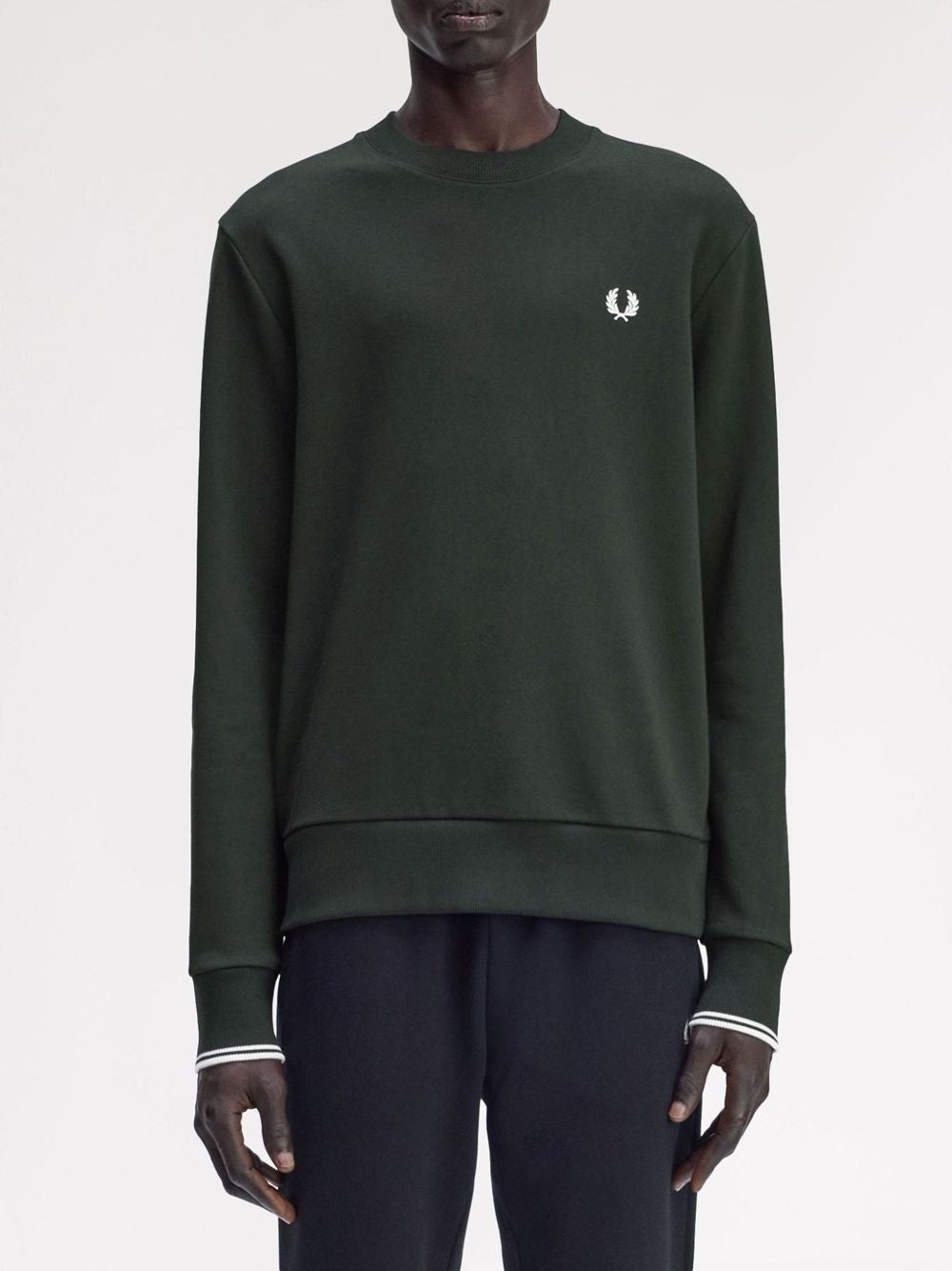 Felpa Fred Perry Uomo - Verde