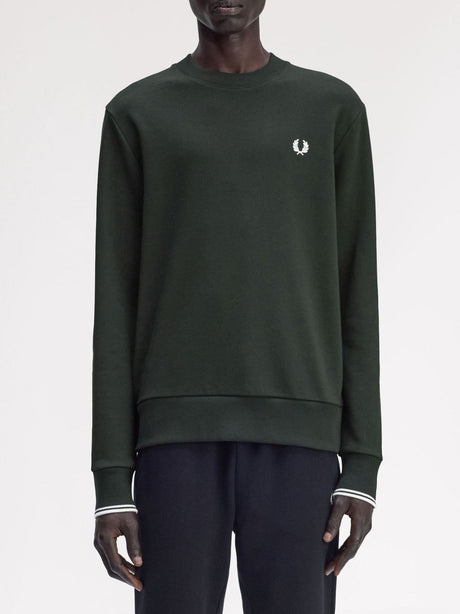 Felpa Fred Perry Uomo - Verde