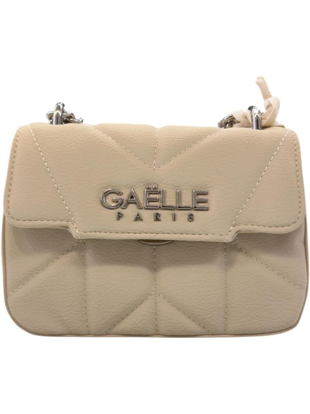 Borsa Gaelle MINI SHOULDER STRAP METAL LOGO Donna - Avorio