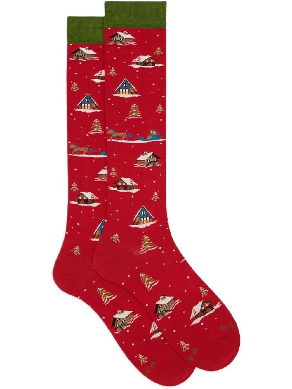 Calze Gallo Uomo - Rosso